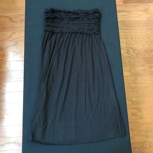 Black ruffle beach coverup dresses.